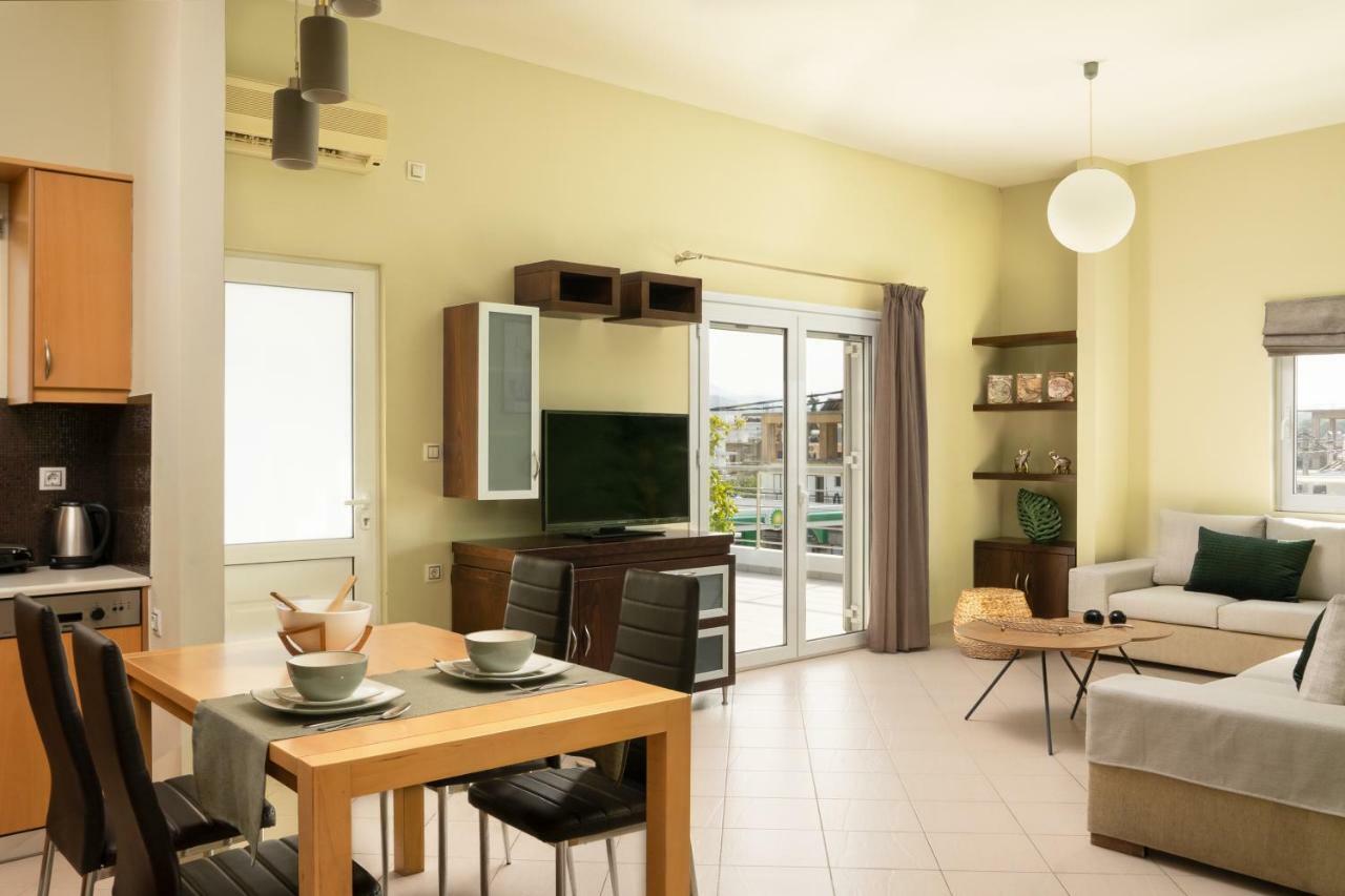 Amaen Apartment Chrissi Akti Chania Exterior foto