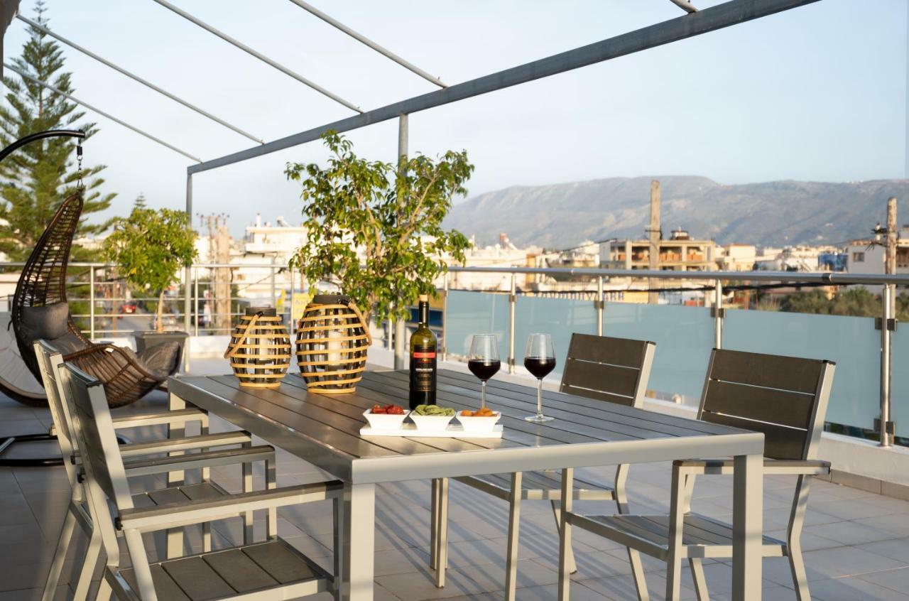 Amaen Apartment Chrissi Akti Chania Exterior foto