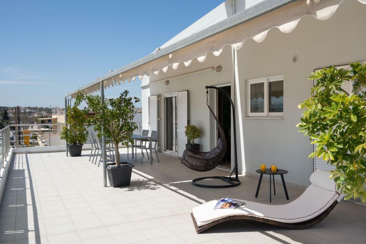 Amaen Apartment Chrissi Akti Chania Exterior foto