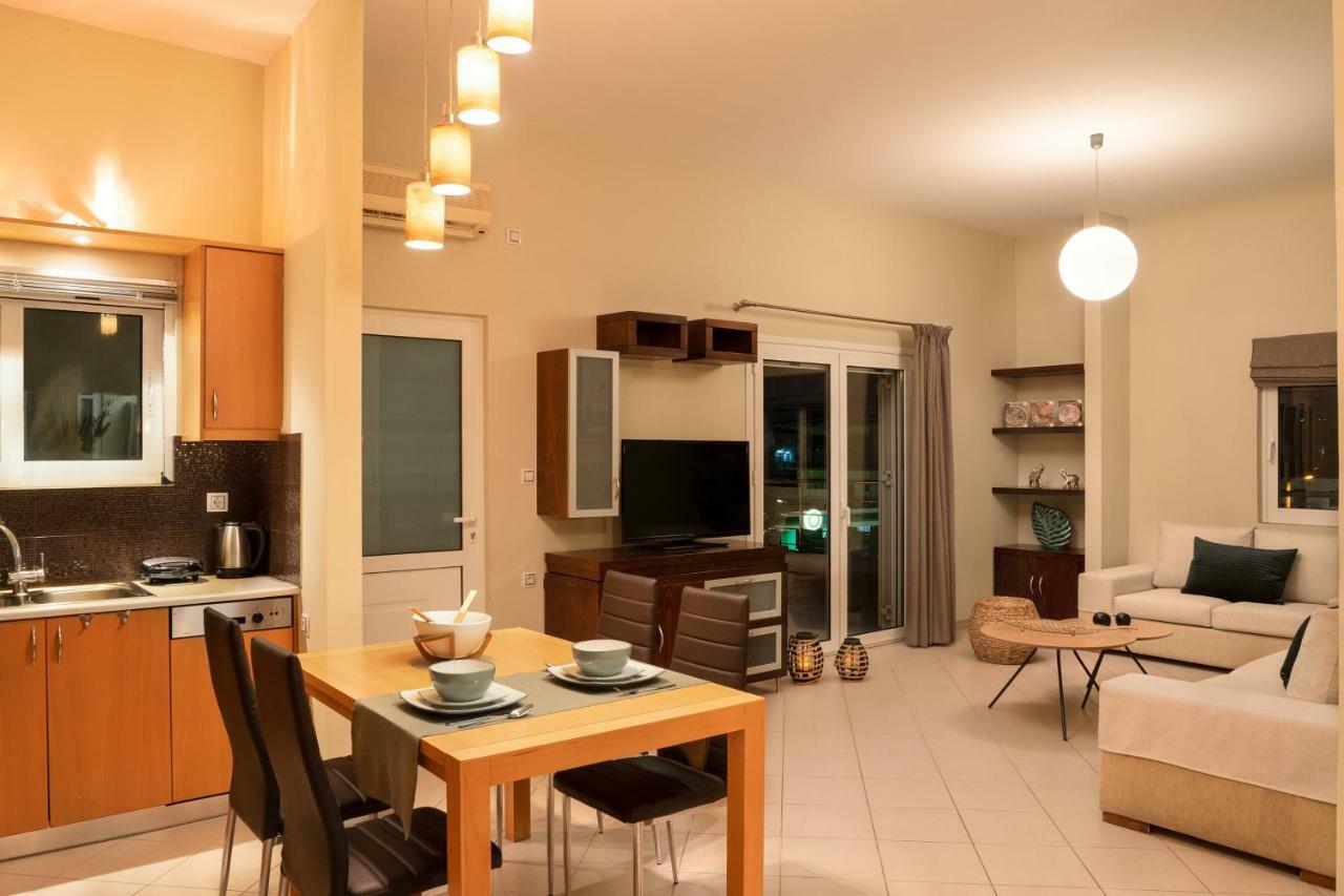 Amaen Apartment Chrissi Akti Chania Exterior foto